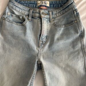 We The Free Sky Blue High Rise Jeans